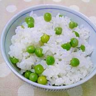 もっちもち！つやつやお豆の豆ご飯